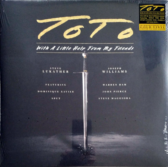 Toto – With A Little Help From My Friends LP levy