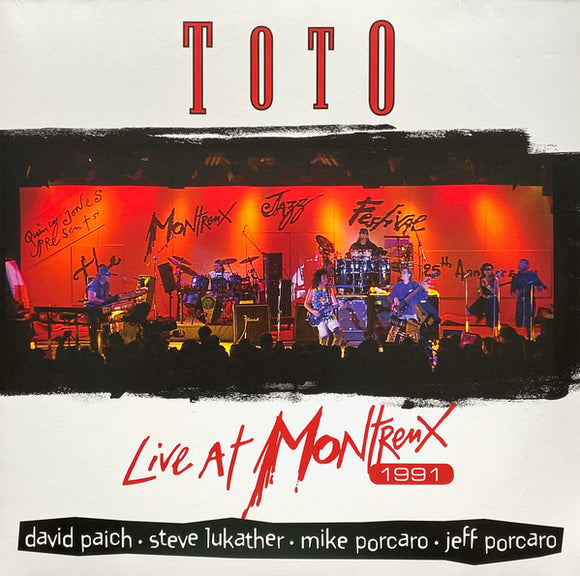 Toto – Live At Montreux 1991 LP levy