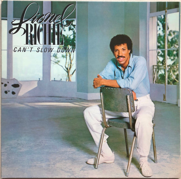 Lionel Richie - Can't Slow Down LP levy (käytetty)