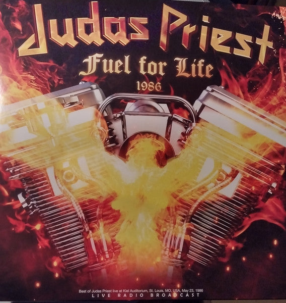 Judas Priest - Fuel for Life 1986 LP levy (uusi)