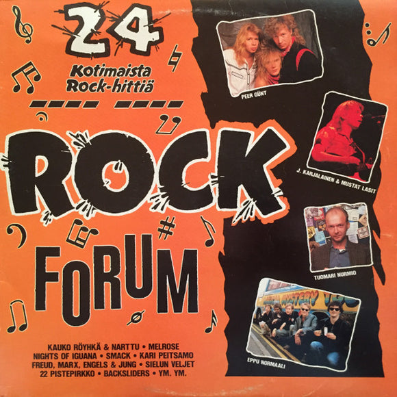 Various - Rock Forum LP levy (käytetty)
