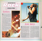 Santana / Janis Joplin / Steppenwolf / Velvet Underground* – The History Of Rock (Vol. 15) LP levy