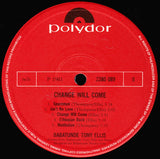 Tony Ellis - Change Will Come LP levy