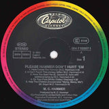 MC Hammer - Please Hammer Don't Hurt 'Em LP levy (käytetty)
