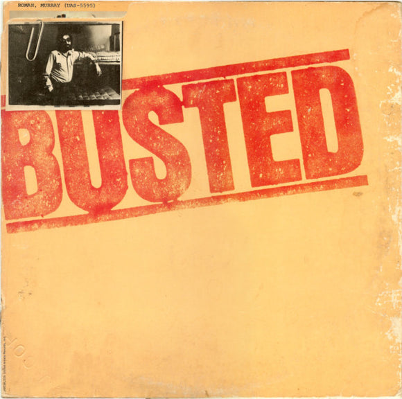 Murray Roman - Busted LP levy (käytetty)