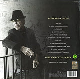 Leonard Cohen - You Want It Darker LP levy (uusi)
