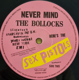 Sex Pistols - Never Mind The Bollocks Here's The Sex Pistols LP levy (uusi avaamaton)