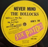 Sex Pistols - Never Mind The Bollocks Here's The Sex Pistols LP levy (uusi avaamaton)