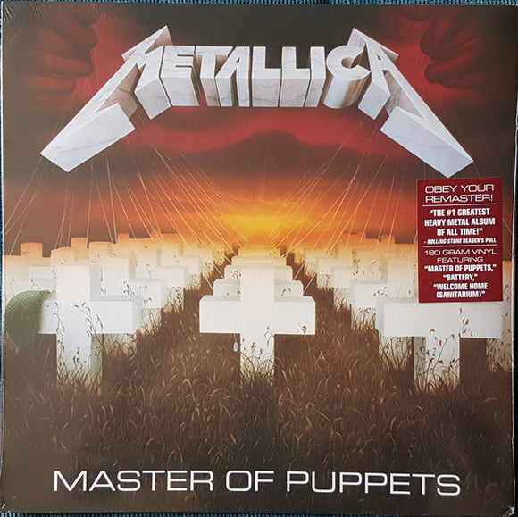 Metallica – Master Of Puppets LP levy