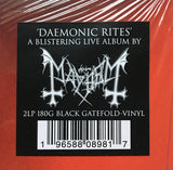 Mayhem - Daemonic Rites LP levy (uusi)