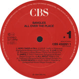 Bangles - All Over The Place LP levy (käytetty)