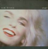 Sam Brown - Stop! LP levy (käytetty)