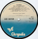 Leo Sayer - Living In A Fantasy LP levy (käytetty)