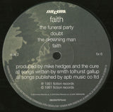 The Cure - Faith LP levy (uusi)
