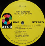 Iron Butterfly - In-A-Gadda-Da-Vida LP levy (käytetty)