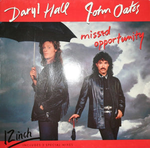 Daryl Hall & John Oates - Missed Opportunity LP levy (käytetty)