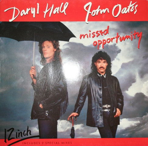 Daryl Hall & John Oates - Missed Opportunity LP levy (käytetty)