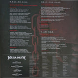 Megadeth - Megadeth LP levy (uusi)