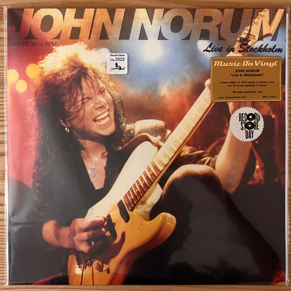 John Norum – Live In Stockholm LP levy