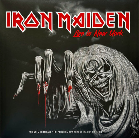Iron Maiden - Live In New York LP levy (uusi)