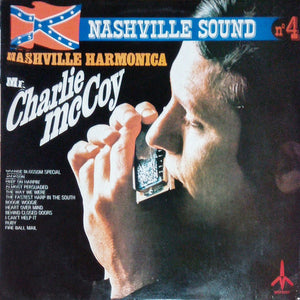 Charlie McCoy - Nashville Harmonica LP levy (käytetty)