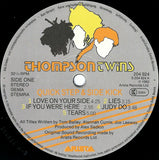 Thompson Twins - Quick Step & Side Kick LP levy (käytetty)