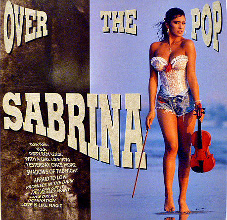 Sabrina - Over The Pop LP levy (käytetty)