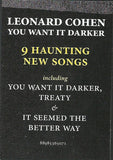 Leonard Cohen - You Want It Darker LP levy (uusi)
