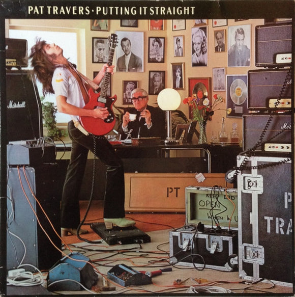 Pat Travers - Putting It Straight LP levy (käytetty)