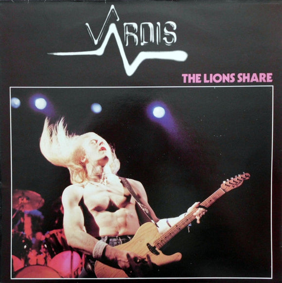 Vardis - The Lions Share LP levy (käytetty)