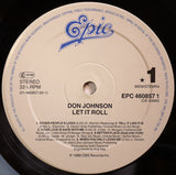 Don Johnson - Let It Roll LP levy (käytetty)