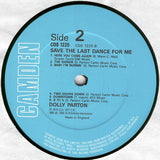 Dolly Parton - Save The Last Dance For Me LP levy (käytetty)