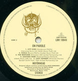 Motörhead - On Parole LP levy (uusi)