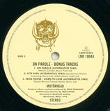 Motörhead - On Parole LP levy (uusi)
