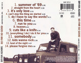 Bryan Adams - So Far So Good CD levy (käytetty)