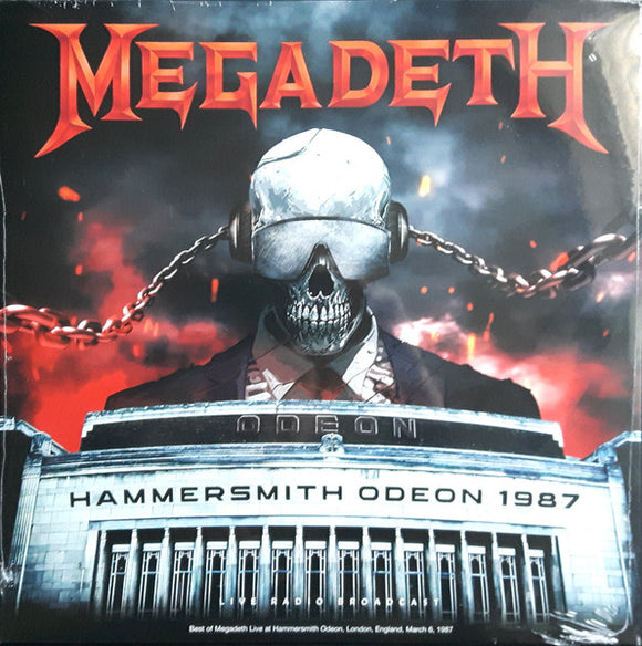 Megadeth – Hammersmith Odeon 1987 Live Radio Broadcast LP levy