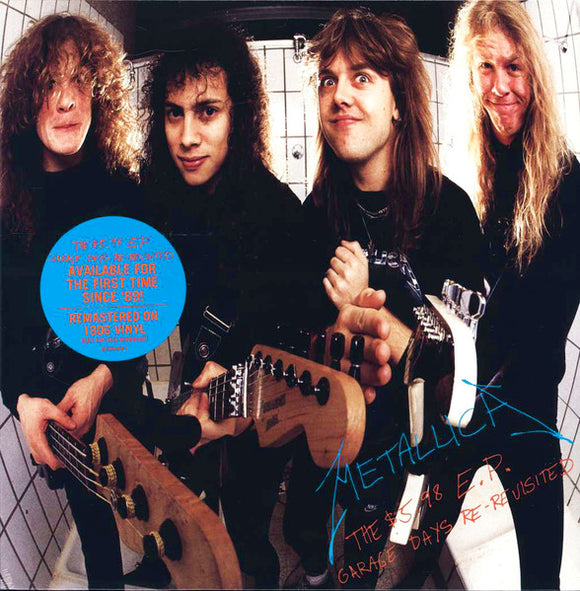 Metallica - The $5.98 E.P. - Garage Days Re-Revisited LP levy (uusi)