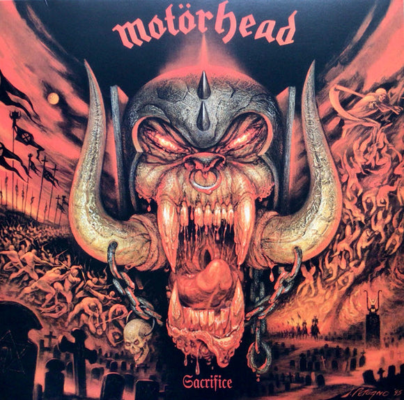 Motörhead - Sacrifice LP levy (uusi)