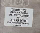 Barbra Streisand - Till I Loved You LP levy (käytetty)