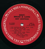 West, Bruce & Laing - Why Dontcha LP levy (käytetty)