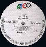 Yes - 9012Live • The Solos LP levy