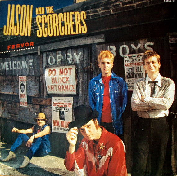 Jason & The Scorchers - Fervor LP levy (käytetty)