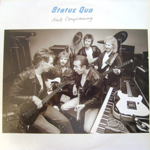 Status Quo - Ain't Complaining album cover LP levy