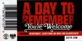 A Day To Remember - You're Welcome LP levy (uusi)