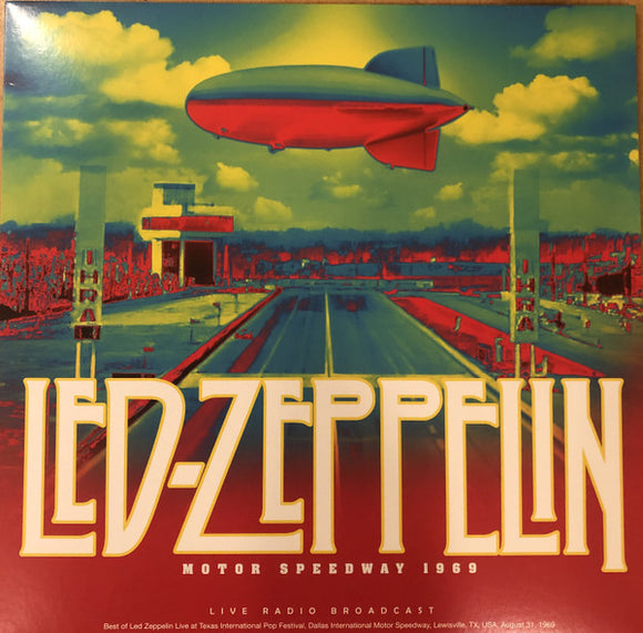 Led Zeppelin - Motor Speedway 1969 LP levy (uusi)