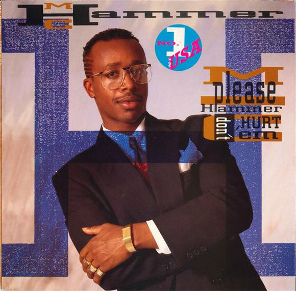 MC Hammer - Please Hammer Don't Hurt 'Em LP levy (käytetty)