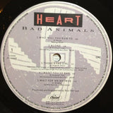 Heart - Bad Animals LP levy (käytetty)