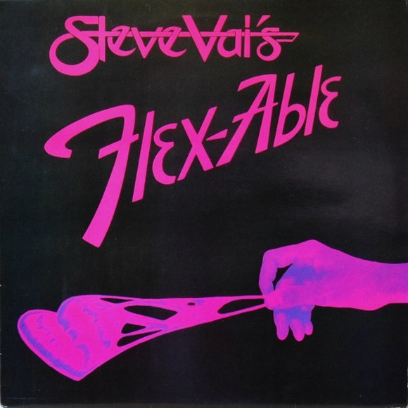 Steve Vai - Flex-Able LP levy (käytetty)