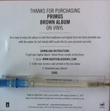 Primus - Brown Album LP levy (uusi)