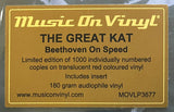 The Great Kat - Beethoven On Speed LP levy (uusi)